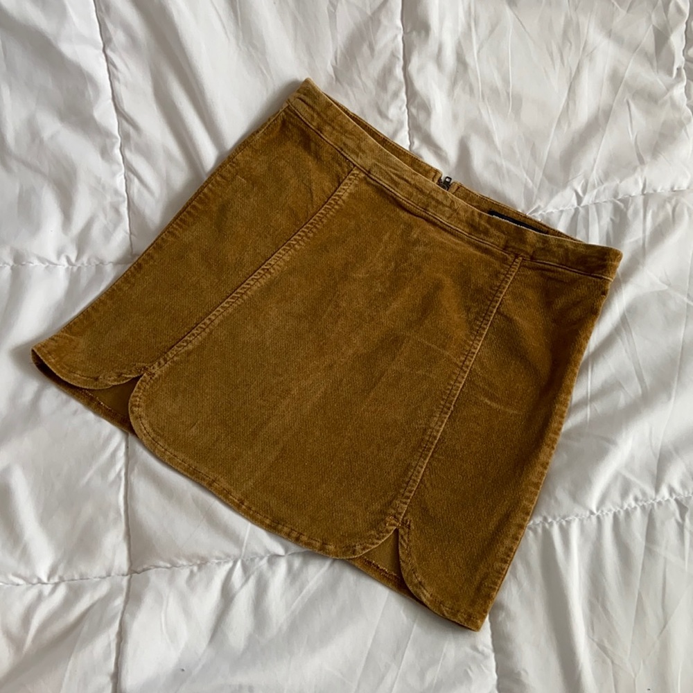 Brandy Melville Suede Mini Skirt